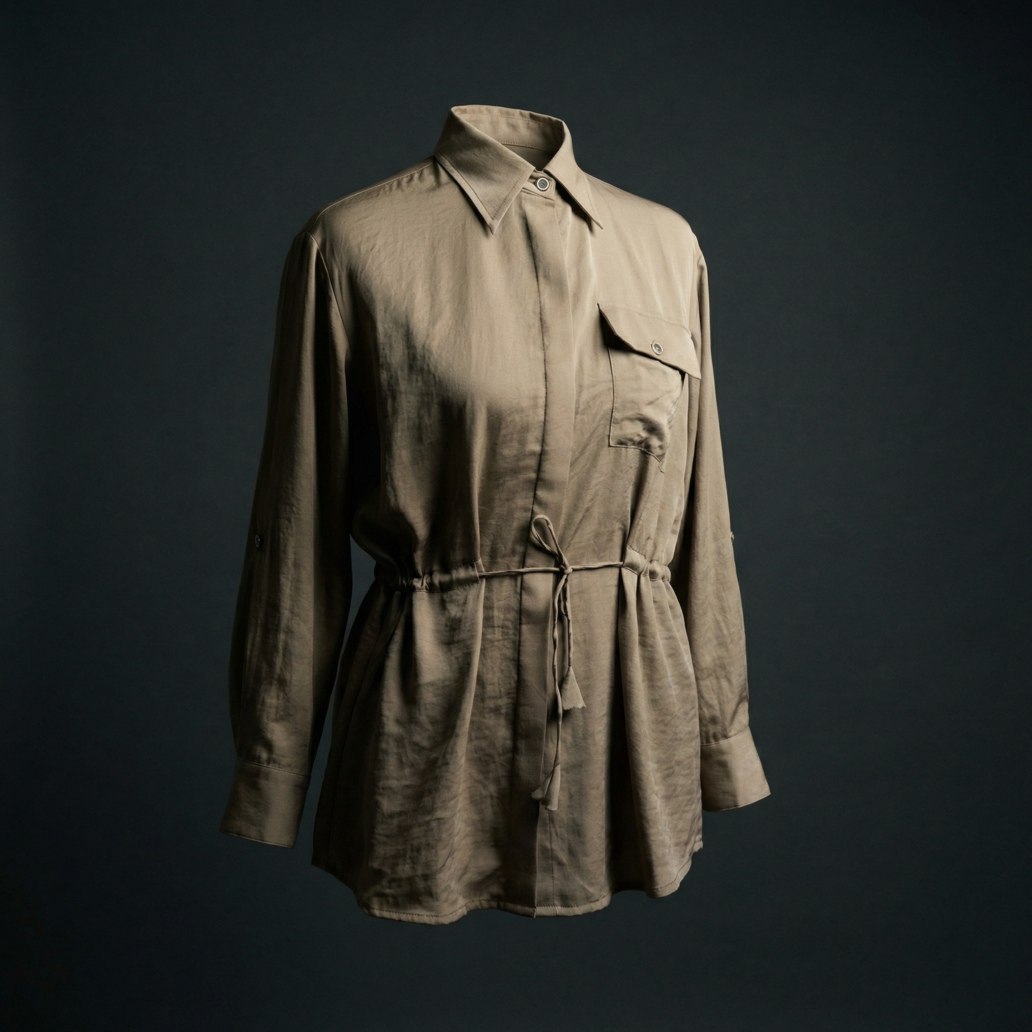 The Drawstring Sahara Shirt