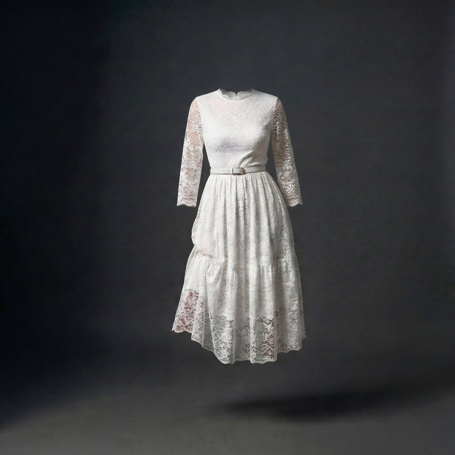 The Filigree Guipure Dress