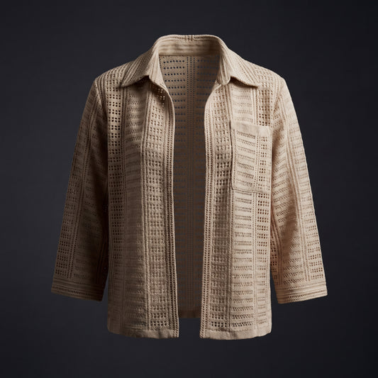 The Open-Knit Utility Top