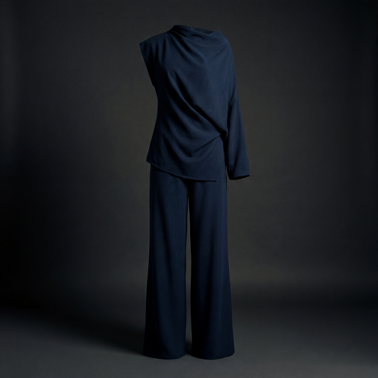 The Asymmetrical Draped Set